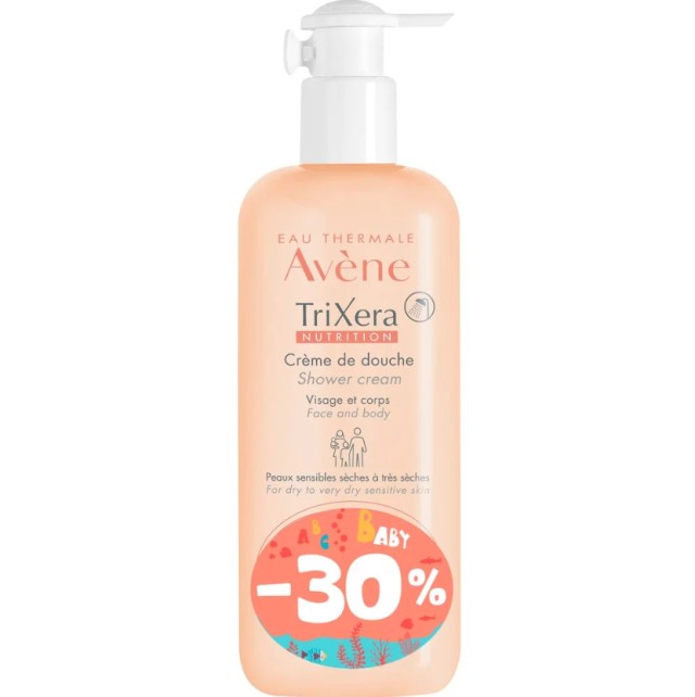 AVENE TRIXERA NUTRITION CREME DOUCHE 500ML PROMO -30%