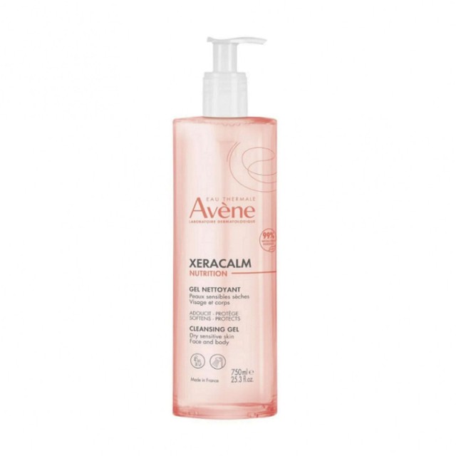 AVENE XERACALM NUTRITION GEL NETTOYANT 750ML