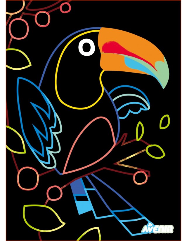 AVENIR SCRATCH 4 MAGIC BIRDS 