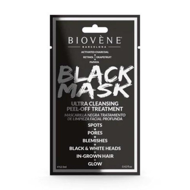 BIOVENE BLACK PEEL-OFF MASK 12,5ML