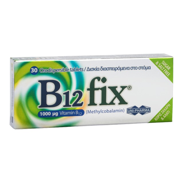 B12 FIX 1000MG 30 TABS