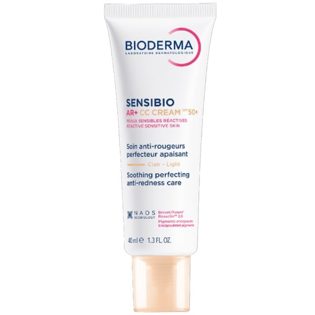 BIODERMA SENSIBIO AR+ CC TINTED CREAM SPF 50+ 40ML