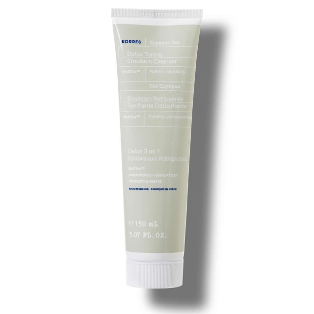 KORRES OLYMPUS TEA DETOX EMULSION CLEANSER 3IN1 150ML