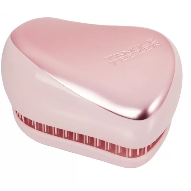 TANGLE TEEZER COMPACT STYLER  PINK MATTE CHROME  