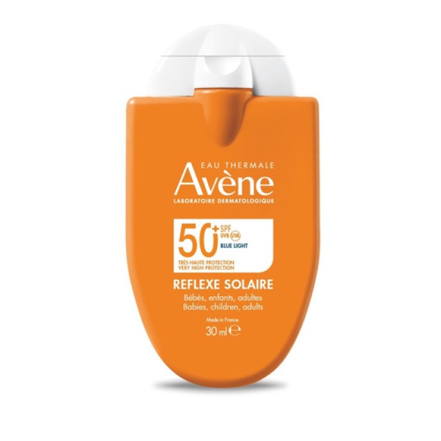 AVENE ΑΝΤΗΛΙΑΚΟ REFLEXE ΠΡΟΣΩΠΟ & ΣΩΜΑ ΓΙΑ ΟΛΗ ΤΗΝ ΟΙΚΟΓΕΝΕΙΑ SPF 50+ 30ml