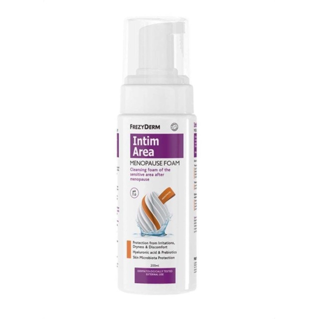 FREZYDERM INTIM AREA MENOPAUSE FOAM PH 7.0 200ML