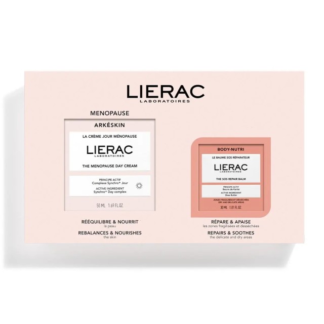 LIERAC PROMO ARKESKIN CREME JOUR 50ML+ BODY-NUTRI THE SOS REPAIR BALM 30ML