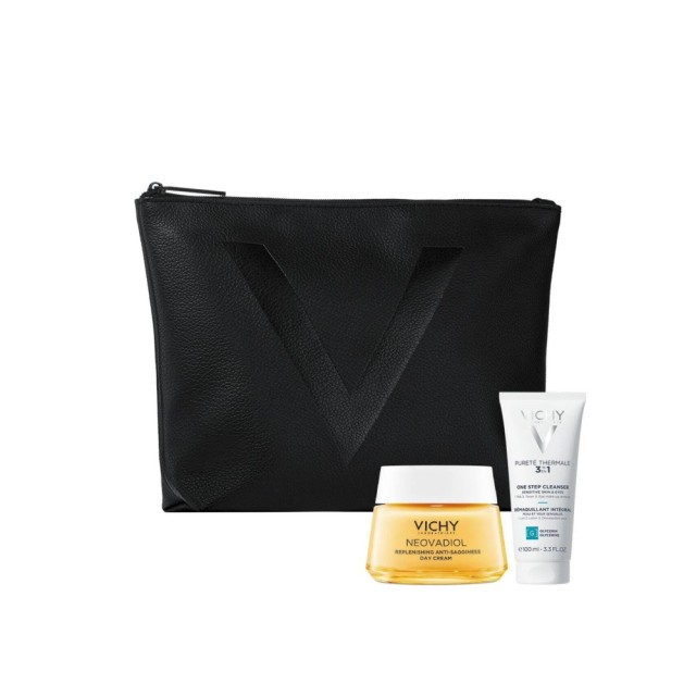 VICHY XMAS PROMO NEOVADIOL ΜΕΤΕΜΜΗΝΟΠΑΥΣΗ ΚΡΕΜΑ ΗΜΕΡΑΣ 50ML & ΔΩΡΟ PURETE THERMALE 3in1 DEMAQUILANT 