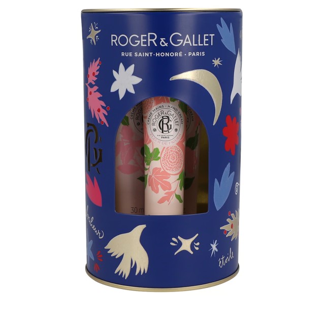ROGER & GALLET PROMO XMAS 3 HAND CREAMS (GINGEMBRE ROUGE,FLEUR DE FIGUIER, ROSE)