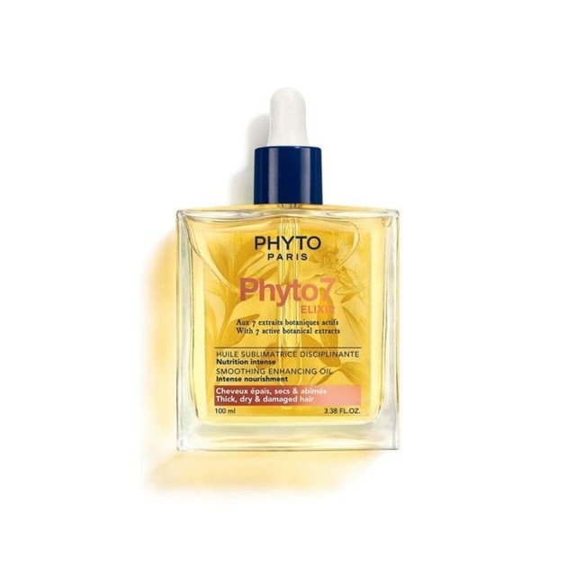 PHYTO 7 ELIXIR INTENSE NOURISHMENT  FOR THICK DRY DAMAGED HAIR 100ML