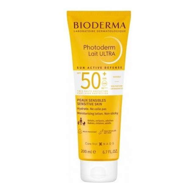 BIODERMA ΑΝΤΗΛΙΑΚΟ PHOTODERM LAIT ULTRA 200ML