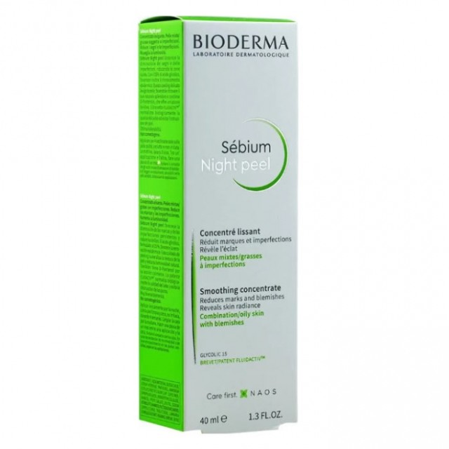 BIODERMA SEBIUM NIGHT PEEL 40ML