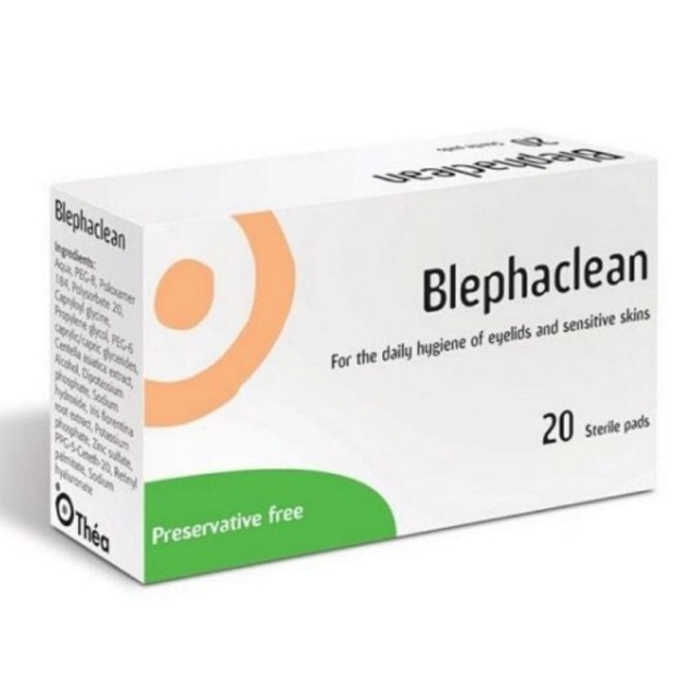 THEA BLEPHACLEAN EYELID WIPES X30