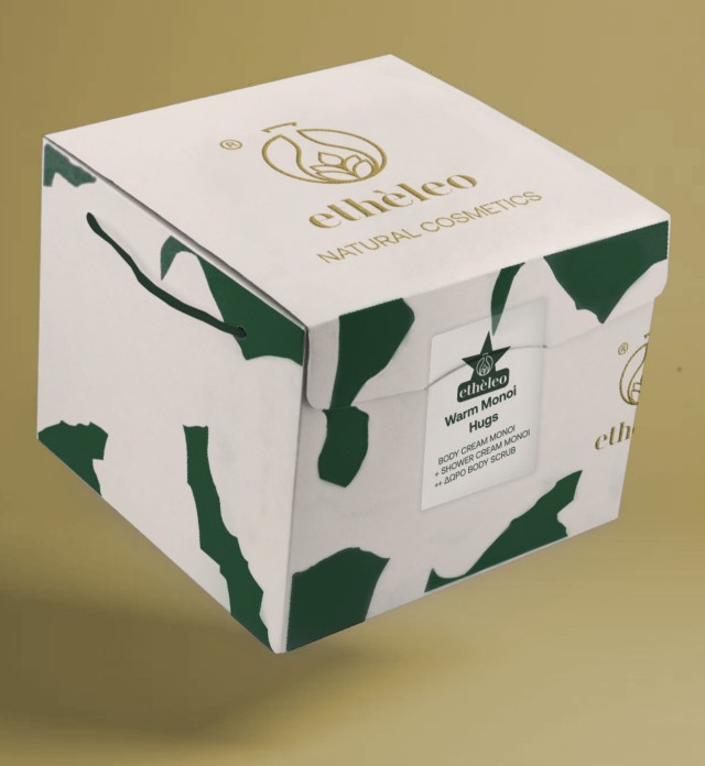 ETHELEO WARM MONOI HUGS (MONOI BODY CREAM +MONOI SHOWER CREAM+ΔΩΡΟ BODY SCRUB)