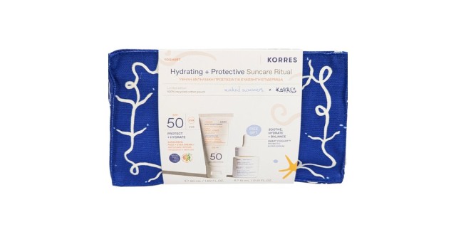 KORRES YOGHURT FACE CREAM SUNSCREEN SPF 50 FACE&EYES+ΔΩΡΟ PROBIOTIC SUPER SERUM 15ML & ΝΕΣΕΣΕΡ