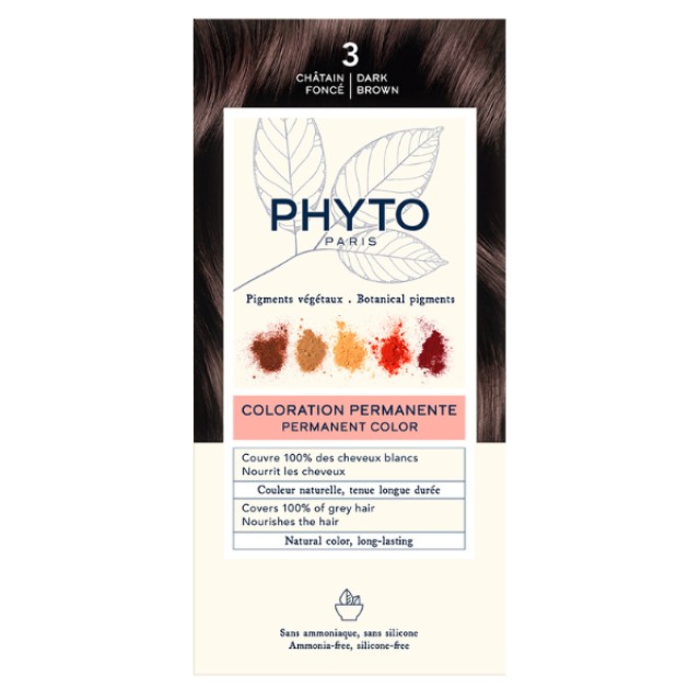 PHYTOCOLOR ΒΑΦΗ 3 DARK BROWN