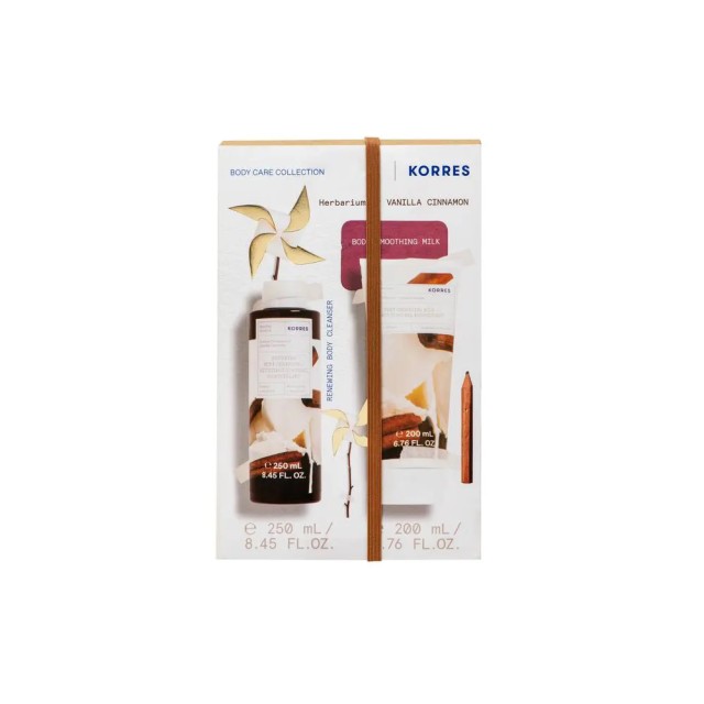 KORRES PROMO VANILLA CINNAMON ΑΦΡΟΛΟΥΤΡΟ 250mL & VANILLA CINNAMON ΓΑΛΑΚΤΩΜΑ ΣΩΜΑΤΟΣ 200mL