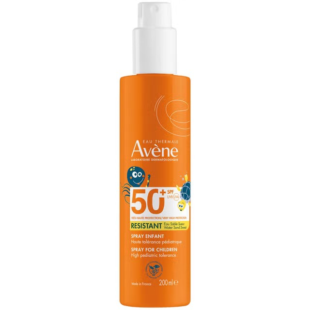 AVENE ΑΝΤΗΛΙΑΚΟ ΠΑΙΔΙΚΟ SPRAY ΠΡΟΣΩΠΟ & ΣΩΜΑ SPF50+ 200ML