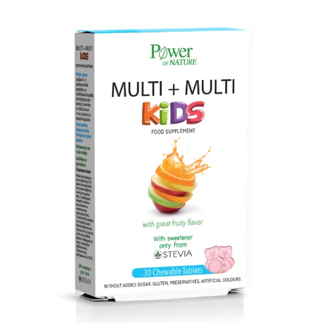 POWER HEALTH MULTI+MULTI KIDS, 30s