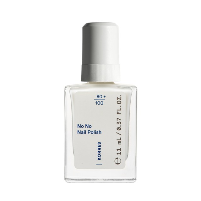 KORRES NO NO NAIL POLISH 02 MILKY WHITE 11ML