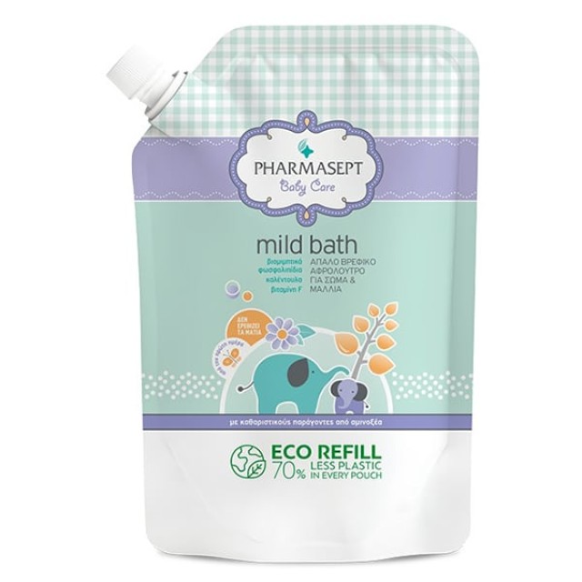PHARMASEPT MILD BATH REFILL 900ML