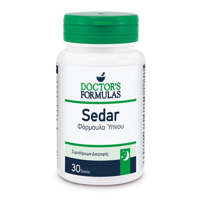 DOCTORS FORMULAS SEDAR 30 TABS