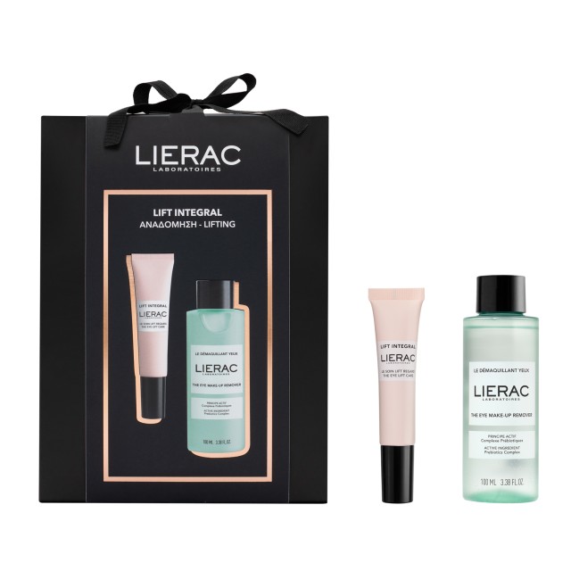 LIERAC PROMO XMAS LIFT INTEGRAL EYE CREAM 15ML & THE EYE MAKE-UP REMOVER 100ML