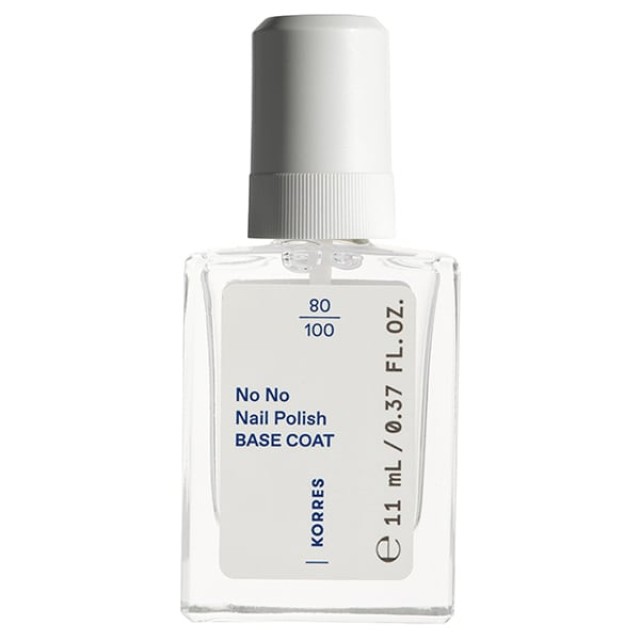 KORRES NO NO NAIL POLISH BASE COAT 11ML