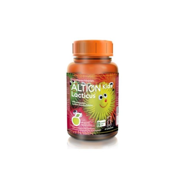 ALTION KIDS LACTICUS ( ΓΑΛΑΚΤΟΒΑΚΙΛΛΟΙ) 60 ζελεδάκια