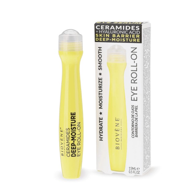 BIOVENE CERAMIDES DEEP-MOISTURE BARRIER-BOOST EYE ROLLER15ML