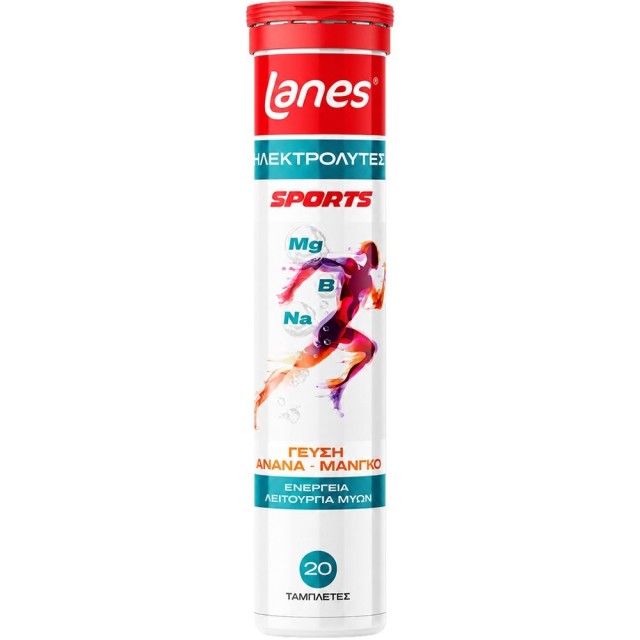 LANES EFF ELECTROLYTES SPORTS 20 PCS