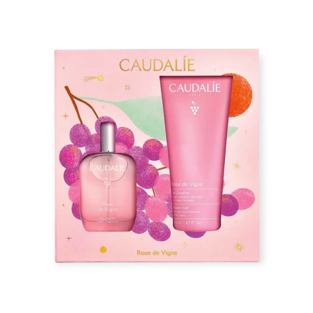 CAUDALIE ROSE DES VIGNES FRAGRANCE 50 ML & ΔΩΡΟ GEL DOUCHE 200ML