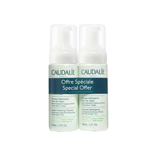 CAUDALIE ΠΑΚΕΤΟ VINOCLEAN INSTΑΝΤ FOAMING CLEANSER