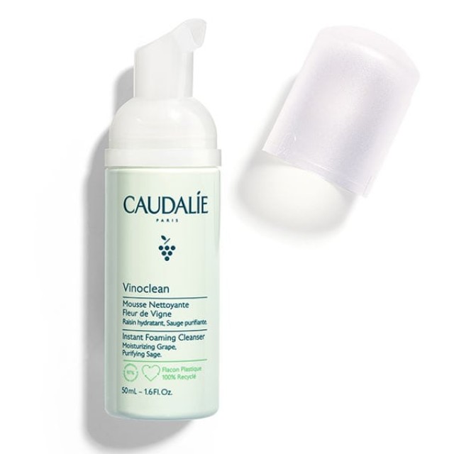 CAUDALIE VINOCLEAN INSTANT FOAMING CLEANSER - 50 ML  