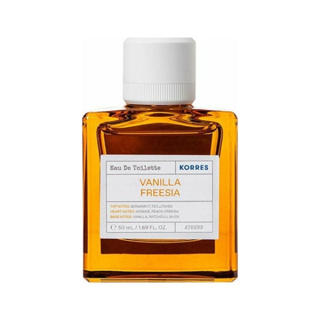 KORRES VANILLA FREESIA EAU DE TOILETTE 50ML