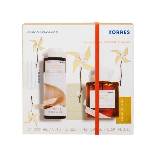KORRES PROMO CASHMERE KUMQUAT ΑΦΡΟΛΟΥΤΡΟ 250mL & CASHMERE KUMQUAT EAU DE TOILETTE 50mL