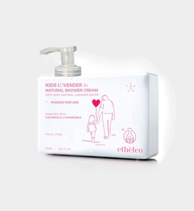ETHELEO LOVENDER NATURAL SHOWER CREAM KIDS 3+ 250ML