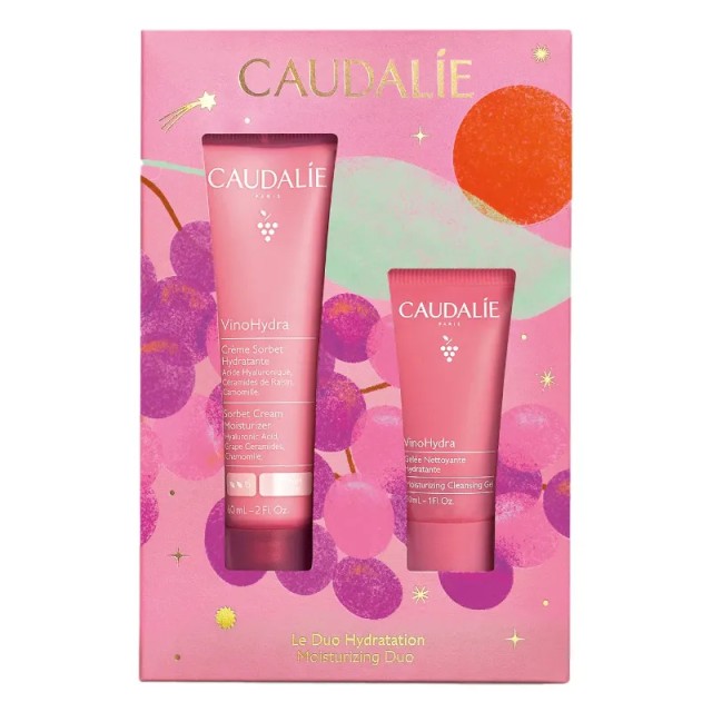 CAUDALIE VINOHYDRA SORBET CREAM 60 ML & ΔΩΡΟ CLEANSING GEL 30ML