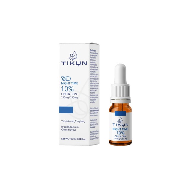 TIKUN CBD NIGHT TIME 10% | CBD & CBN 1000MG 10ML  