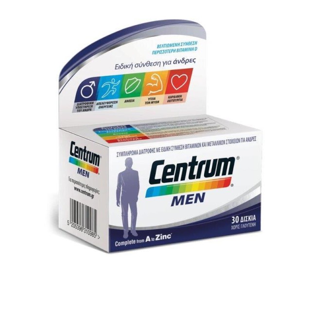 CENTRUM MEN TABS 30S