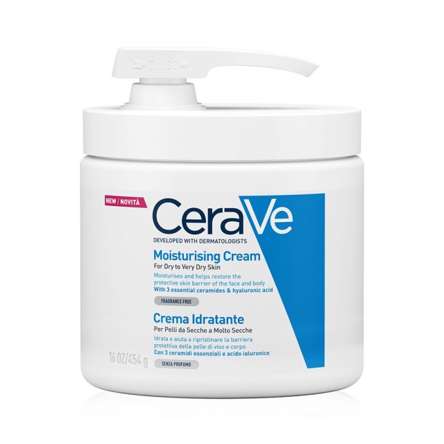 CERAVE MOIST CREAM PUMP 454gr