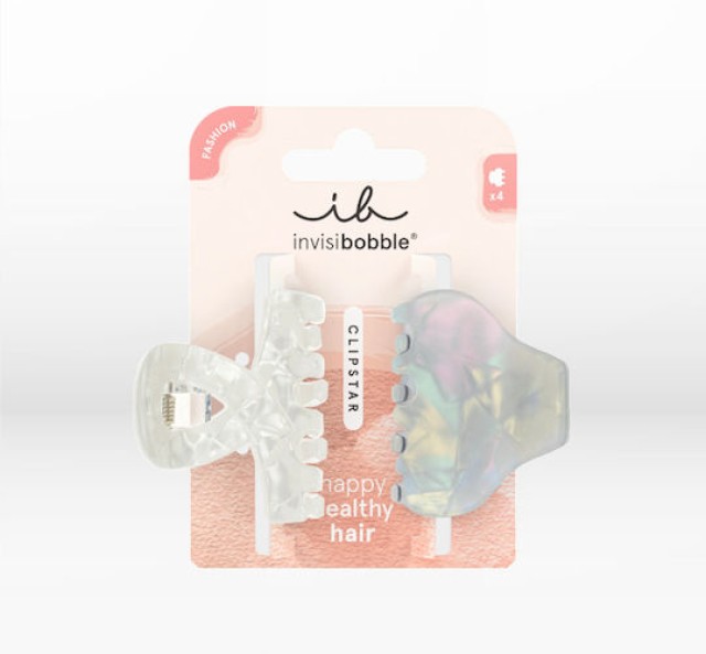 INVISIBOBBLE CLIPSTAR M PEARLY FROST 2ΤΜΧ