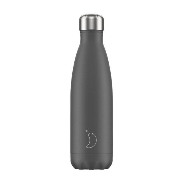 CHILLYS ΜΠΟΥΚΑΛΙ ΘΕΜΡΟΣ MATTE GREY 500ML