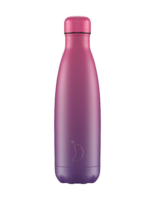 CHILLYS ΜΠΟΥΚΑΛΙ ΘΕΡΜΟΣ GRADIENT EDITION PURPLE FUCHSIA 500ml