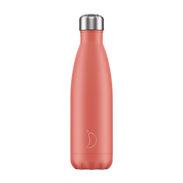 CHILLYS ΜΠΟΥΚΑΛΙ ΘΕΡΜΟΣ PASTEL CORAL 500ML