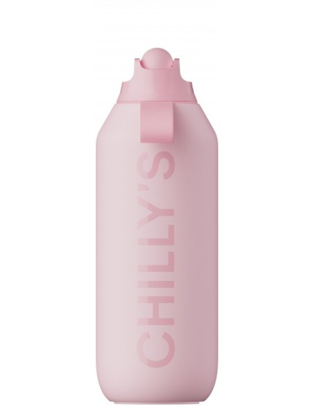 CHILLYS ΜΠΟΥΚΑΛΙ ΘΕΡΜΟΣ SERIES 2 FLIP BLUSH PINK 500ml