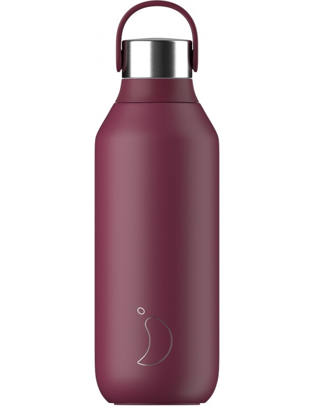 CHILLYS SERIES 2 ΜΠΟΥΚΑΛΙ ΘΕΡΜΟΣ PLUM RED  500ML