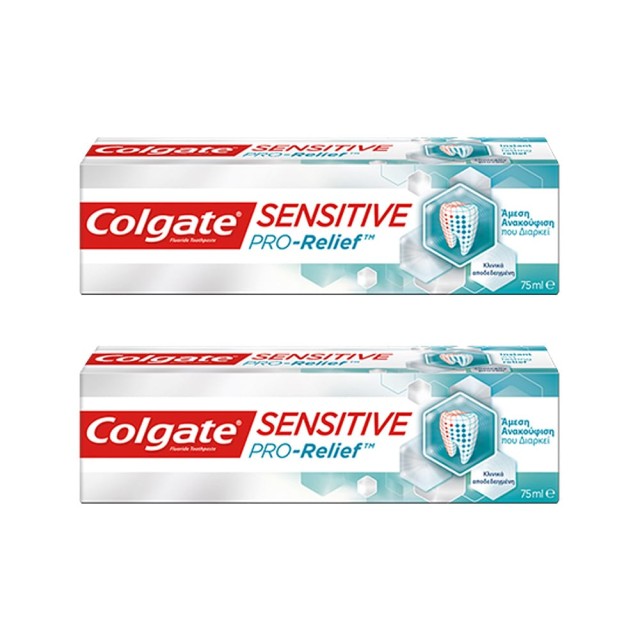 COLGATE ΟΔΟΝΤΟΚΡΕΜΑ SENSITIVE PRO-RELIEF 1+1