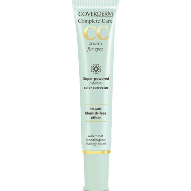 COVERDERM COMPLETE CARE CC CREAM FOR EYES LIGHT BEIGE 15ML