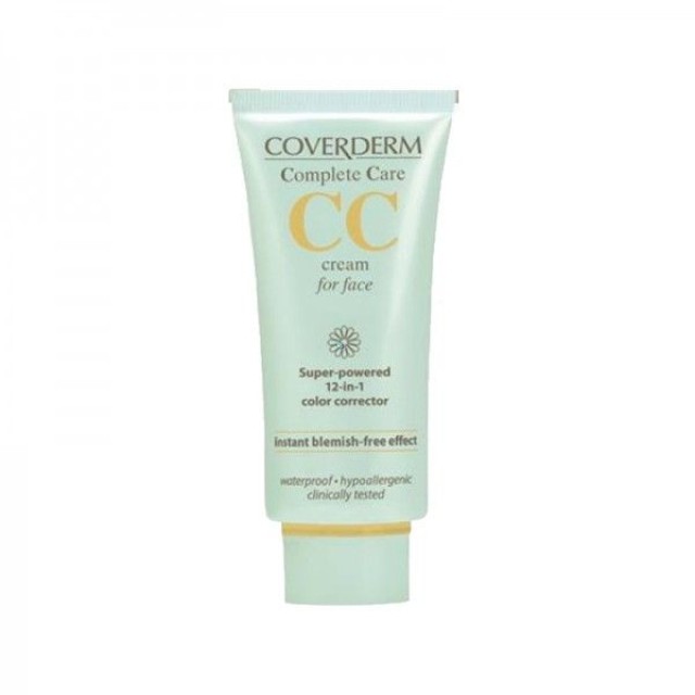 COVERDERM COMPLETE CARE CC CREAM FOR FACE SOFT BROWN 40ML
